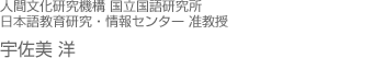 宇佐美洋